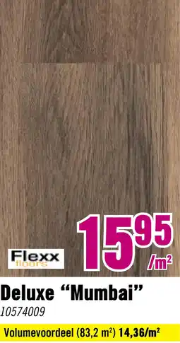 Hornbach FLEXXFLOORS Stick Deluxe plak PVC zelfklevend Mumbai 2,1 m² aanbieding