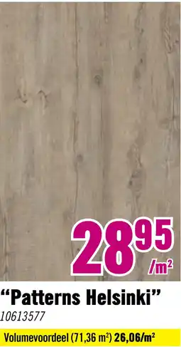Hornbach FLEXXFLOORS Klik Patterns PVC Helsinki 2,2 m² aanbieding