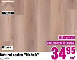 Hornbach FLEXXFLOORS Natural series klik mohair 2,25 m² aanbieding