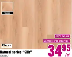 Hornbach FLEXXFLOORS Natural series klik silk 2,25 m² aanbieding
