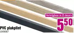 Hornbach MACLEAN Kunststof plakplint eiken zand aanbieding