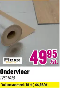 Hornbach Flexxfloors Ondervloer voor PVC stick en klik rol a 10 m² aanbieding