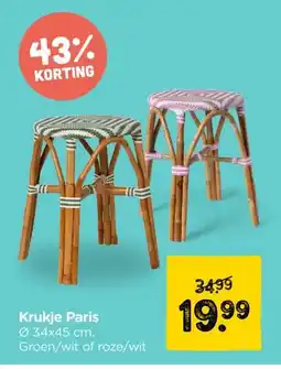 Xenos Krukje Paris aanbieding