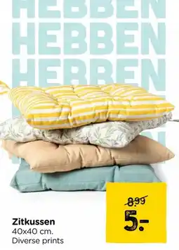 Xenos Zitkussen aanbieding
