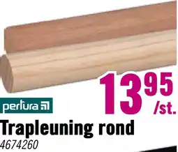 Hornbach PERTURA Trapleuning rond grenen Ø45 mm, 100cm aanbieding
