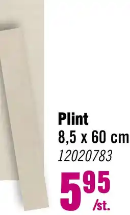 Hornbach MIRAVA Tegelplint Manhattan ivoor 8,5 x 60 cm aanbieding