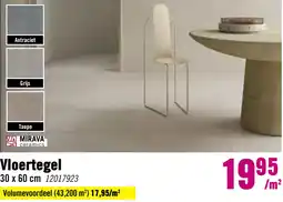 Hornbach MIRAVA Wand- en vloertegel Manhattan ivoor 30x60 cm gerectificeerd aanbieding