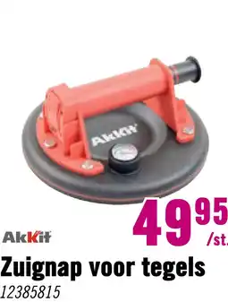 Hornbach AKKIT Zuignap voor tegels aanbieding