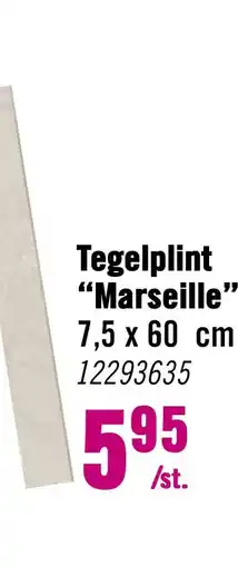 Hornbach MIRAVA Tegelplint Marseille zand 7,5 x 60 cm aanbieding