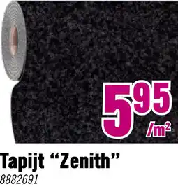 Hornbach Tapijt naaldvilt Zenith antraciet 400 cm breed aanbieding