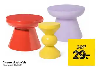 Xenos Diverse bijzettafels aanbieding