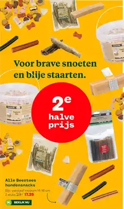Welkoop Alle Beeztees hondensnacks aanbieding