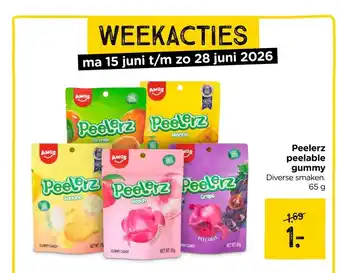 Xenos Peelerz peelable gummy aanbieding