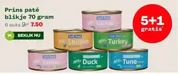Welkoop Prins paté blikje 70 gram aanbieding