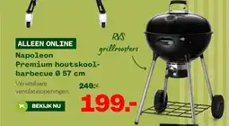 Welkoop Napoleon Premium houtskool- barbecue aanbieding