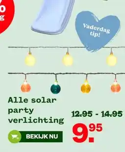 Welkoop Alle solar party verlichting aanbieding