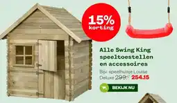 Welkoop Alle Swing King speeltoestellen en accessoires aanbieding