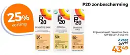 Trekpleister P20 zonbescherming aanbieding