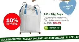 Welkoop Alle Big Bags aanbieding
