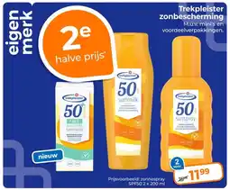 Trekpleister Trekpleister zonbescherming aanbieding