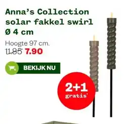 Welkoop Anna's Collection solar fakkel swirl aanbieding