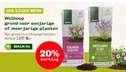 Welkoop Welkoop grond voor eenjarige of meerjarige planten aanbieding