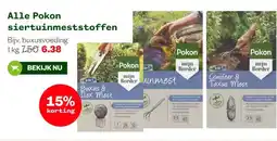 Welkoop Alle Pokon siertuinmeststoffen aanbieding