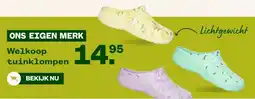 Welkoop Welkoop tuinklompen aanbieding