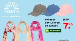 Welkoop Veleste pet Lauren en sjaals aanbieding