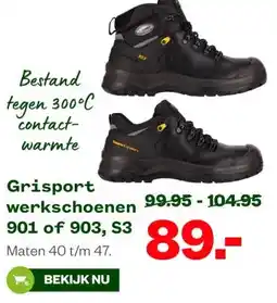 Welkoop Grisport werkschoenen 901 of 903, S3 aanbieding