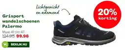 Welkoop Grisport wandelschoenen Palermo aanbieding