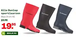 Welkoop Alle Dunlop sportlaarzen aanbieding
