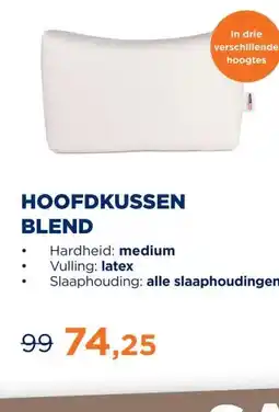 TotaalBED Hoofdkussen Blend Latex aanbieding