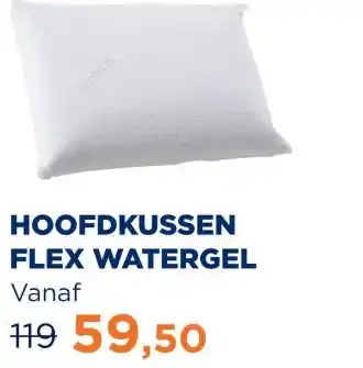 TotaalBED Hoofdkussen Flex | watergel aanbieding