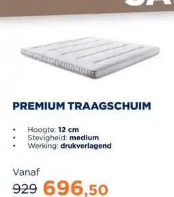 TotaalBED Topmatras Premium | visco gel aanbieding