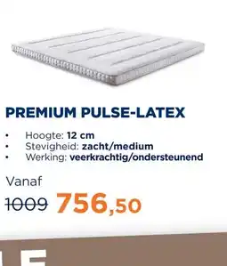 TotaalBED Topmatras Premium | pulse-latex aanbieding