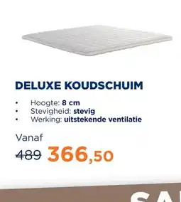 TotaalBED Topmatras Deluxe | koudschuim aanbieding