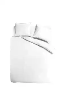 TotaalBED Dekbedovertrek Noa Wit | 140 x 200/220 cm aanbieding