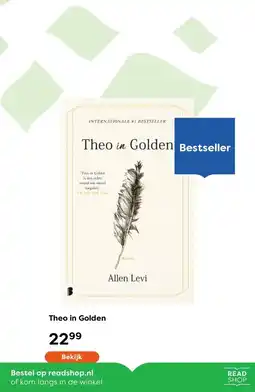 The Read Shop Theo in Golden aanbieding