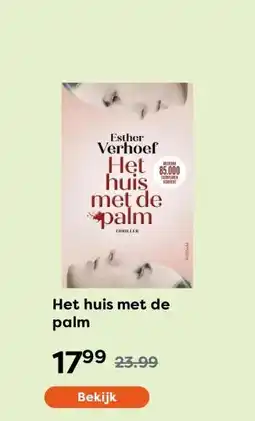 The Read Shop Het huis met de palm aanbieding
