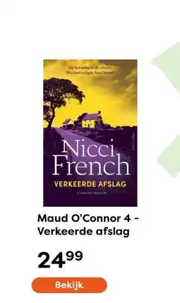 The Read Shop Maud O’Connor 4 - Verkeerde afslag aanbieding