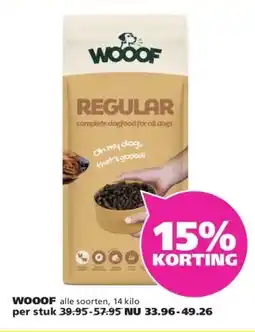 Ranzijn WOOOF alle soorten, aanbieding