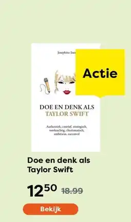 The Read Shop Doe en denk als Taylor Swift aanbieding