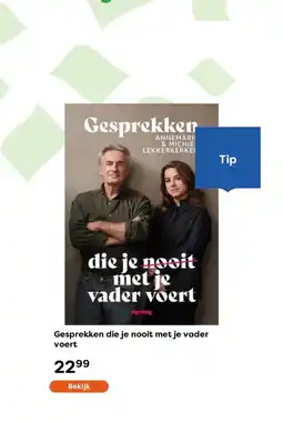 The Read Shop Gesprekken die je nooit met je vader voert aanbieding