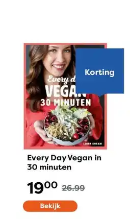 The Read Shop Every Day Vegan in 30 minuten aanbieding