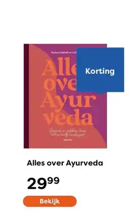 The Read Shop Alles over Ayurveda aanbieding