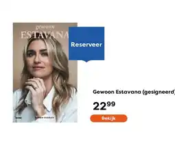 The Read Shop Gewoon Estavana (gesigneerd) aanbieding