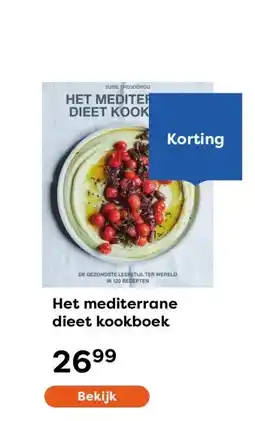The Read Shop Het mediterrane dieet kookboek aanbieding