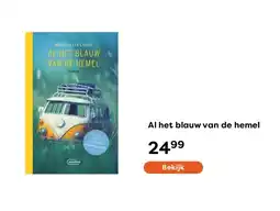 The Read Shop Al het blauw van de hemel aanbieding