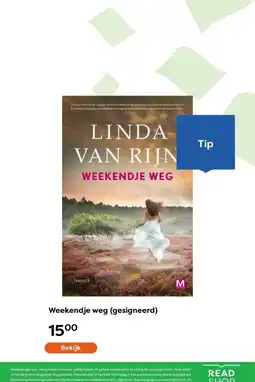 The Read Shop Weekendje weg (gesigneerd) aanbieding